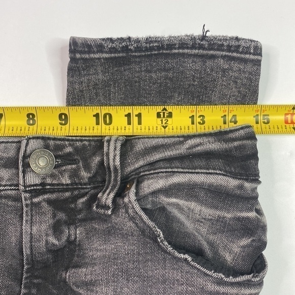 American Eagle Next Level Flex Slim Grey Black Distressed Jeans 28x32 - Picture 9 of 14